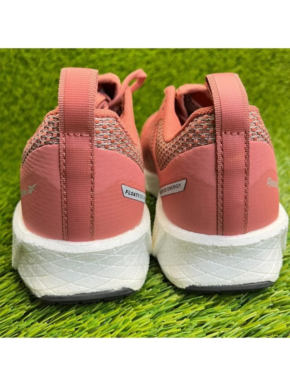 Reebok Fusion Flexweave Womens Size 8W Pink Composite Toe Work Shoes Sneakers